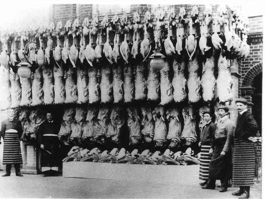 H. Mitchells butcher 1912
