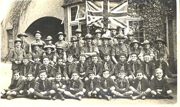 Grayshott Scouts 1920
