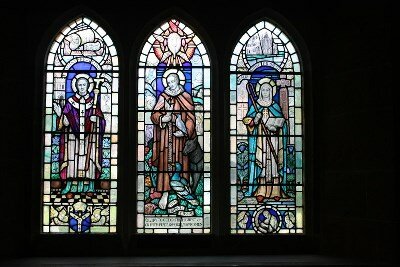 Photo of window on north aisle of St Lukes Church