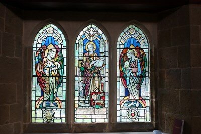 Photo of window in South Aisle in St Lukes Church