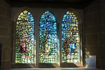 Photo of window of South Aisle St Lukes Church