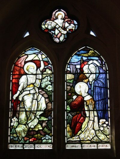 Photo of window on the South Wall at St Luke's Church